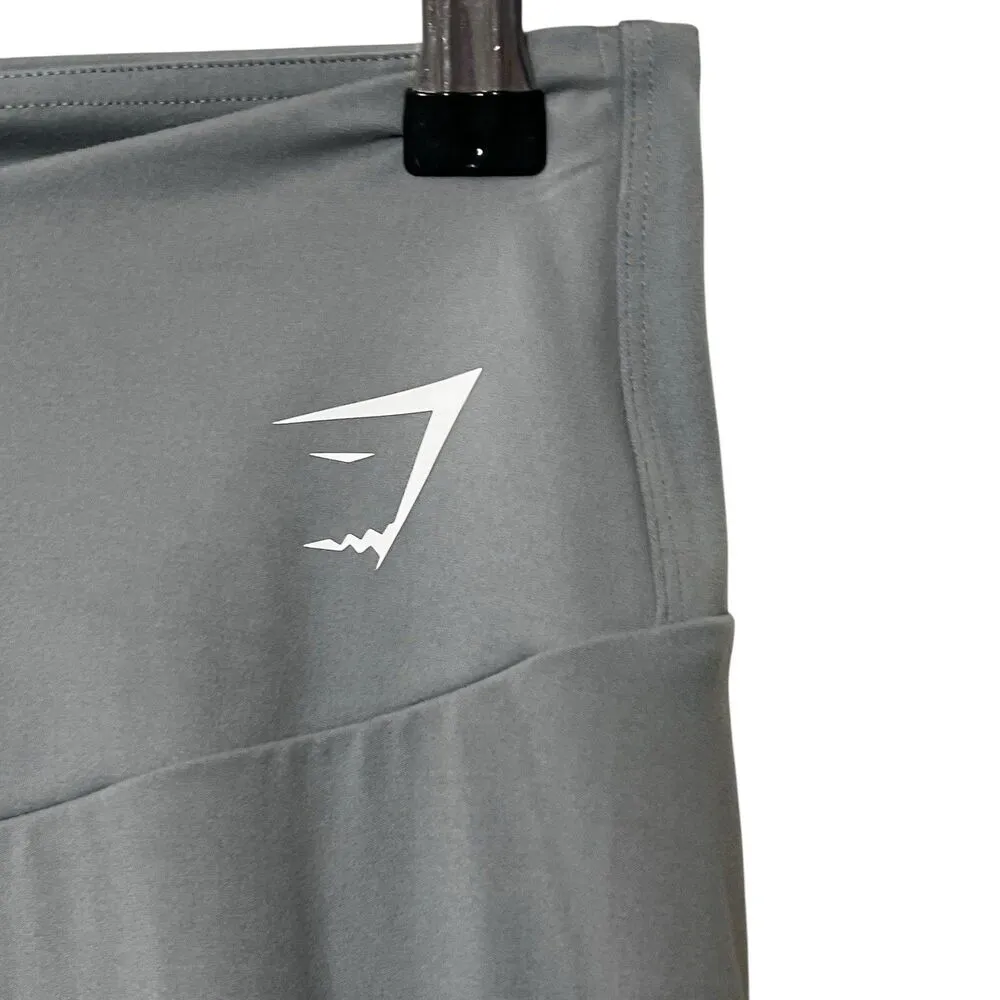 Gymshark Training High-Waisted Leggings Women’s Size M Gray Stretch Athleisure - Image 9