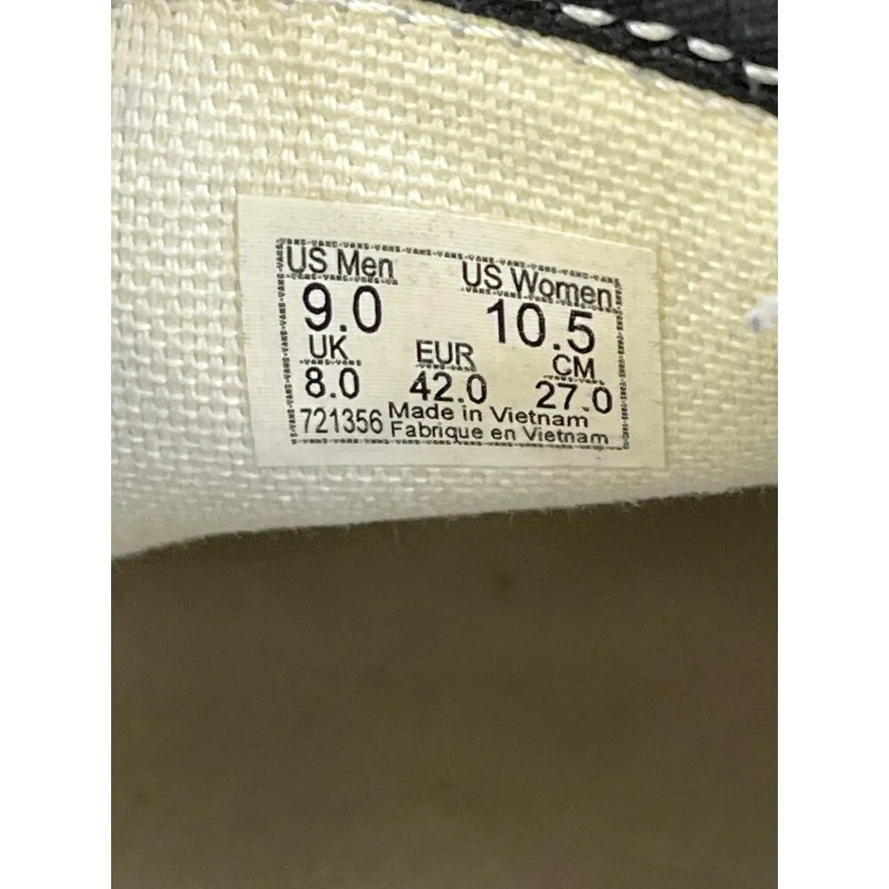 Vans Better Day Womens Black Slip On Sneakers Size 10.5 SKU 6595 - Image 7