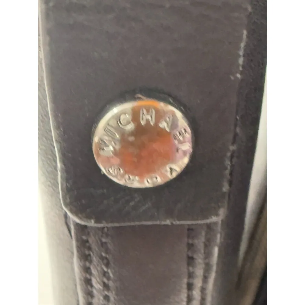 Michael Michael Kors Arley riding Black Leather Tall Boots Size 6 - Image 14