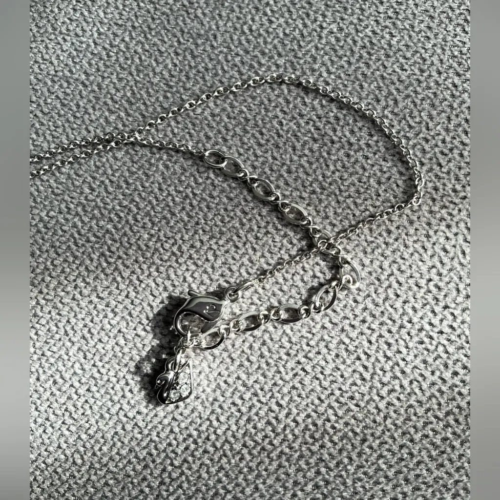 BEAUTIFUL  LOVELY HEART SWAROVSKI necklace💖💖💖 - Image 12