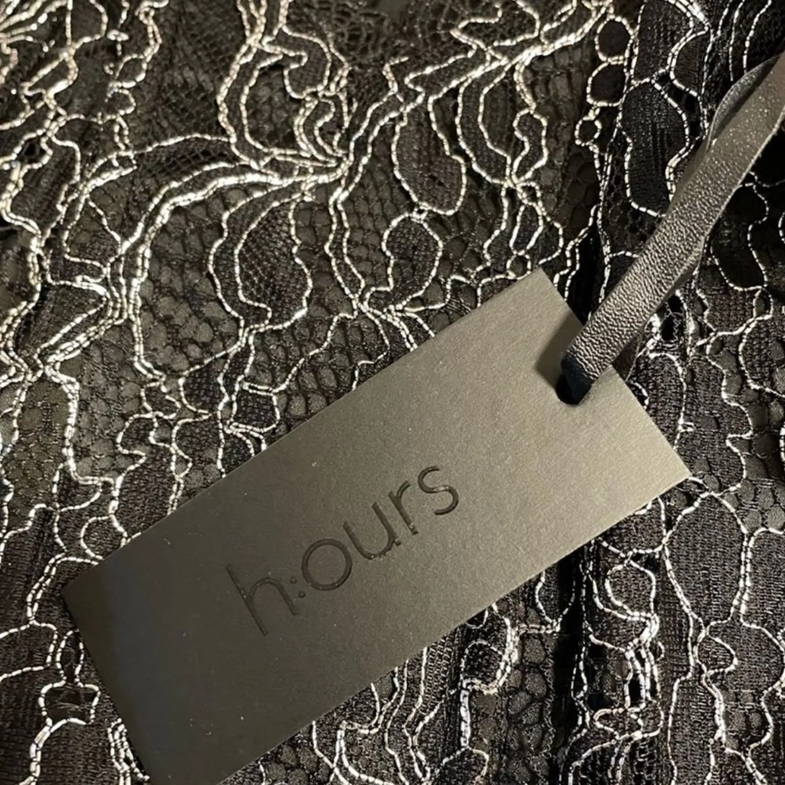 H:ours Mae Metallic Mini Dress‎ nwt - Image 5