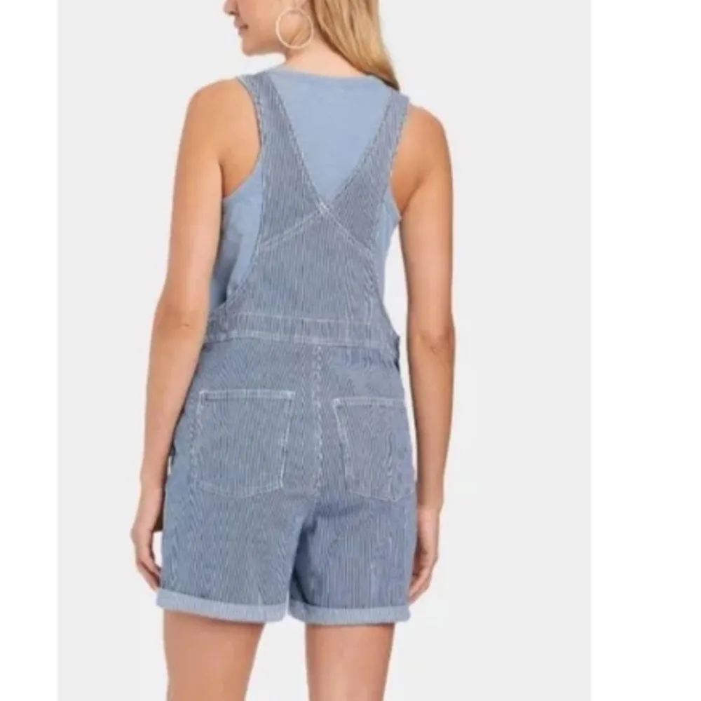 New Universal Thread Boyfriend‎ Shortails Railroad stripe Blue - Image 3