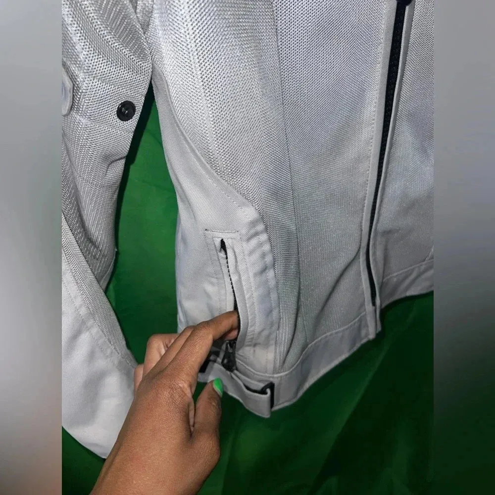 Rev’IT motorcycle Jacket size 36 Silver - Image 6