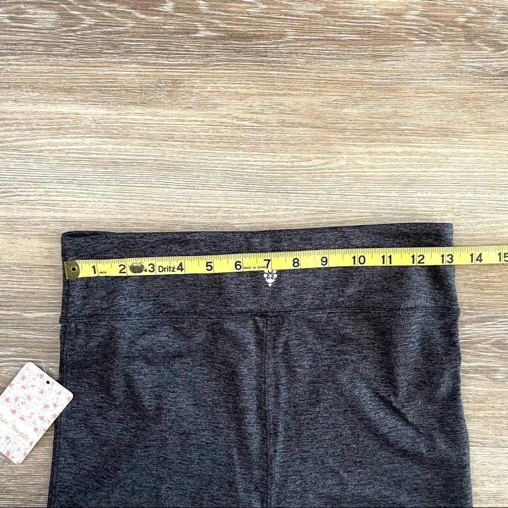 Free People movement Grey/black cut out leggings - Image 10