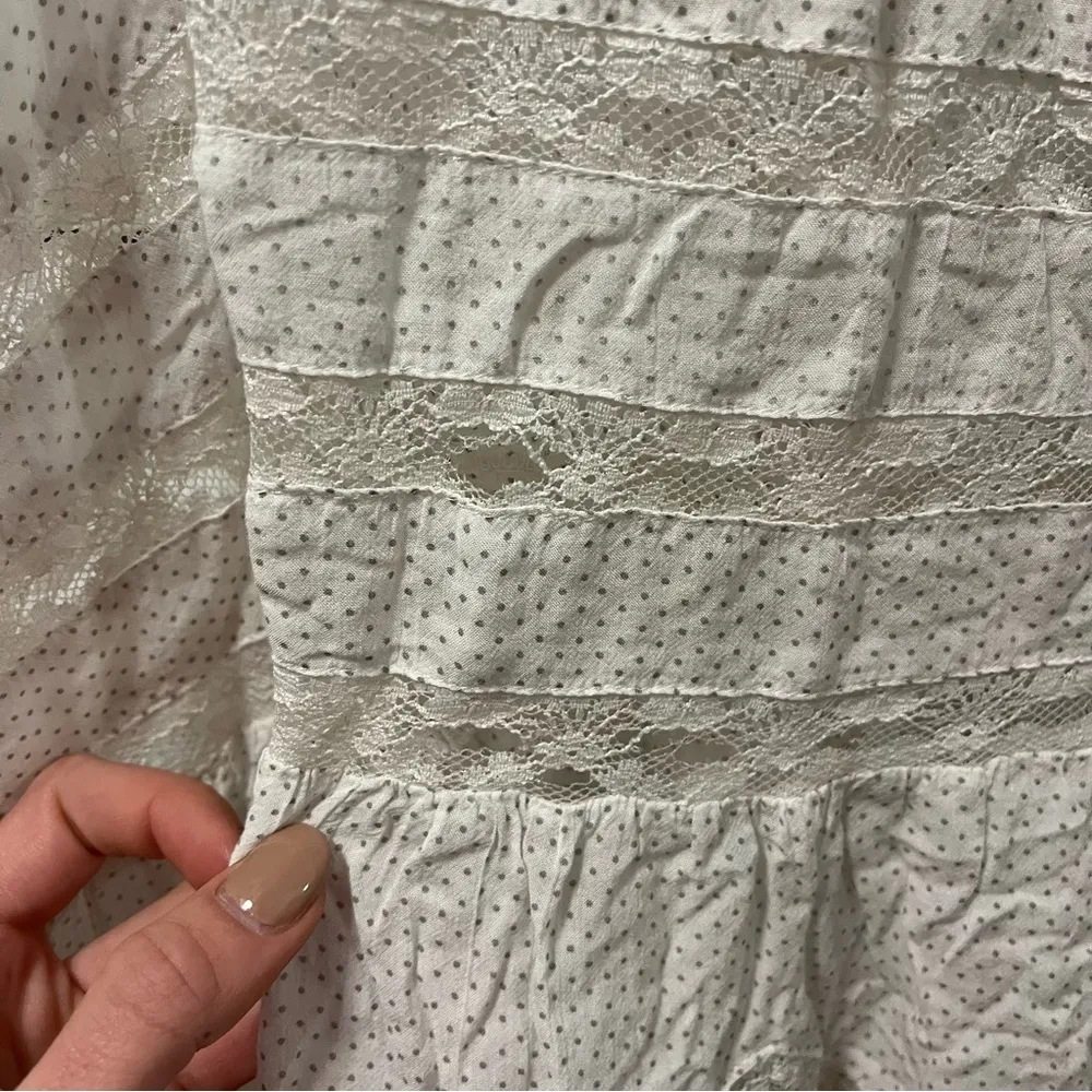 Free People Voile Trapeze White Combo - Image 7