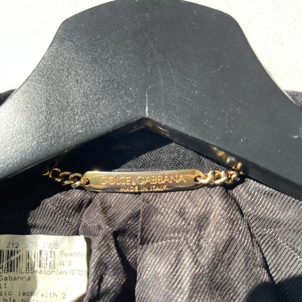 Dolce-gabbana Women's Black Jacket - Image 4