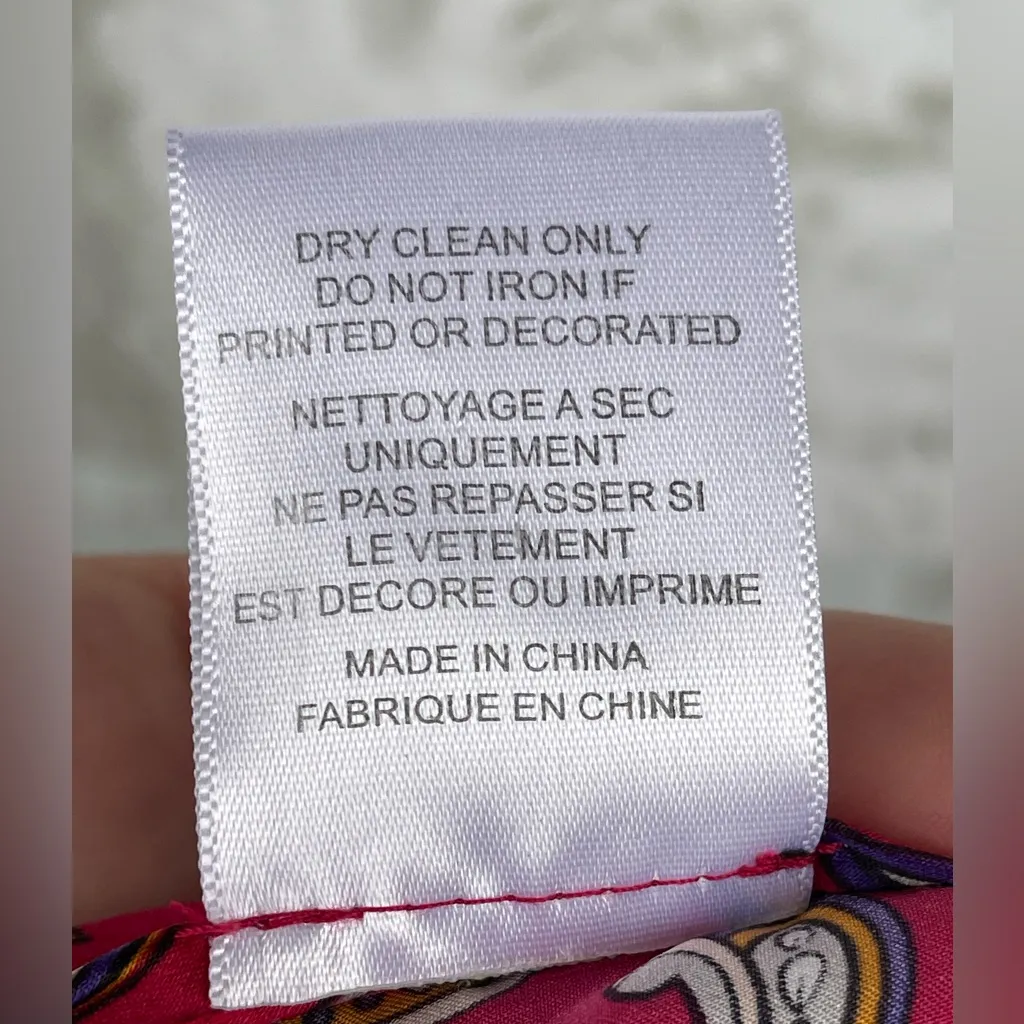 Equipment flowing paisley silk pants size small - Image 10