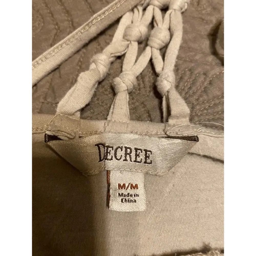 Decree  tank top racerback with ruffles - Image 4