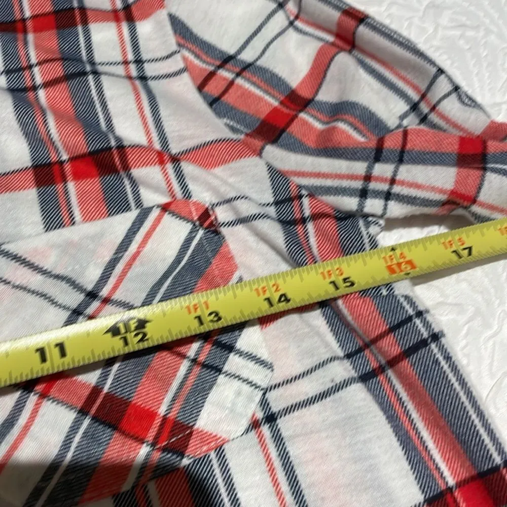 Alter Ego Plaid Flannel Button Down Shirt size Small - Image 11