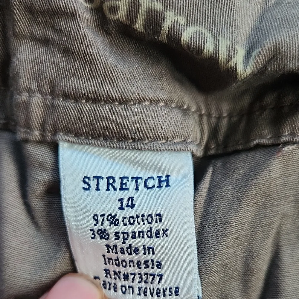 Croft & Barrow Cargo Mini Skirt Brown 14 - Image 3