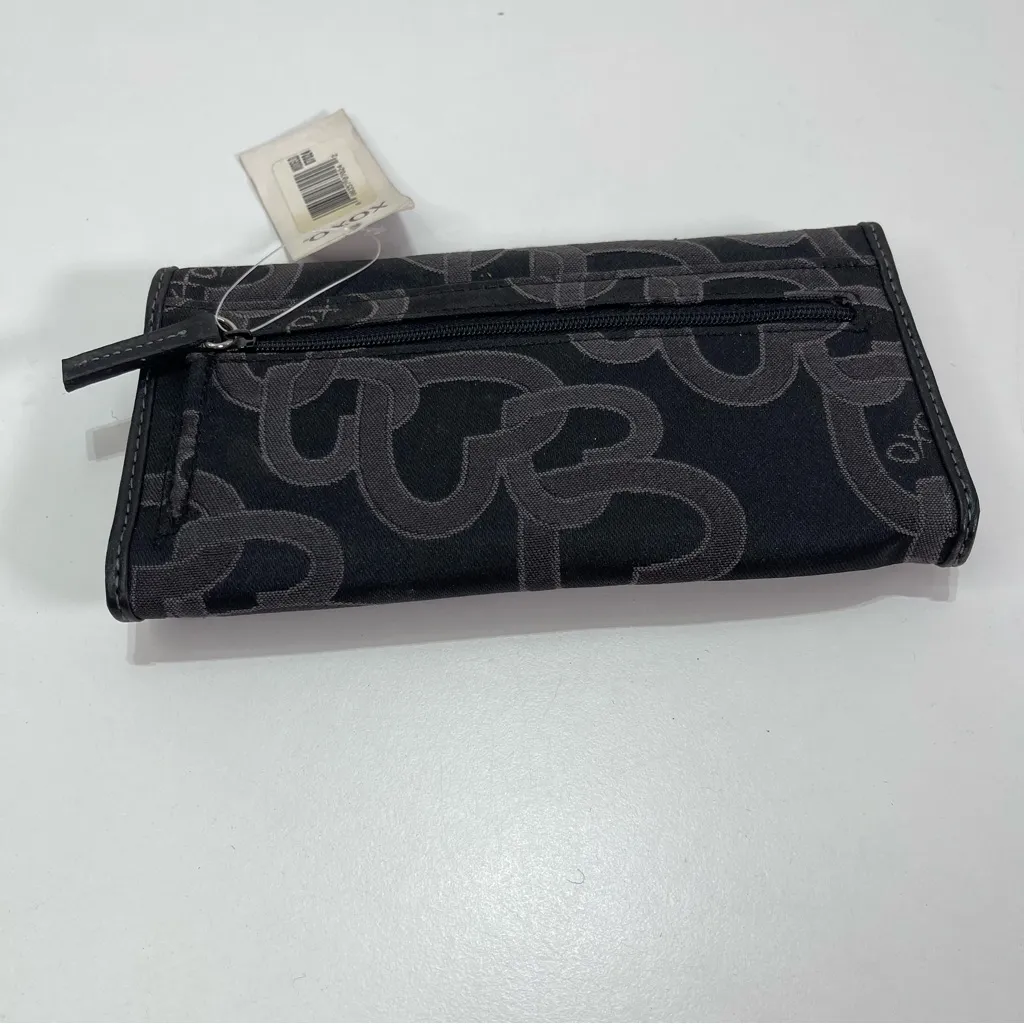 XOXO Cute Coin Purse Wallet Black Hearts All Over Print New Coquette - Image 3