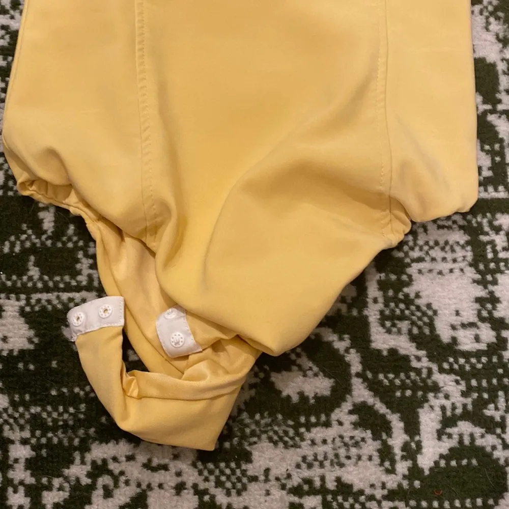 Zara Yellow Bodysuit with Metal Piece - Image 2
