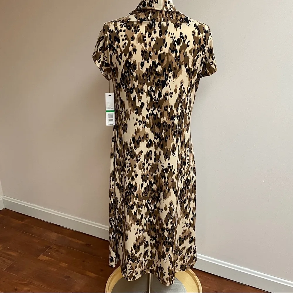 Rafaella  “Coconut Combo” Short Sleeve Dress - Image 7