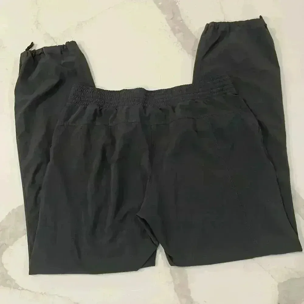 Lole Tech Joggers Black Drawstring Ankles Elastic Waistband Womens XL Athleisure - Image 7