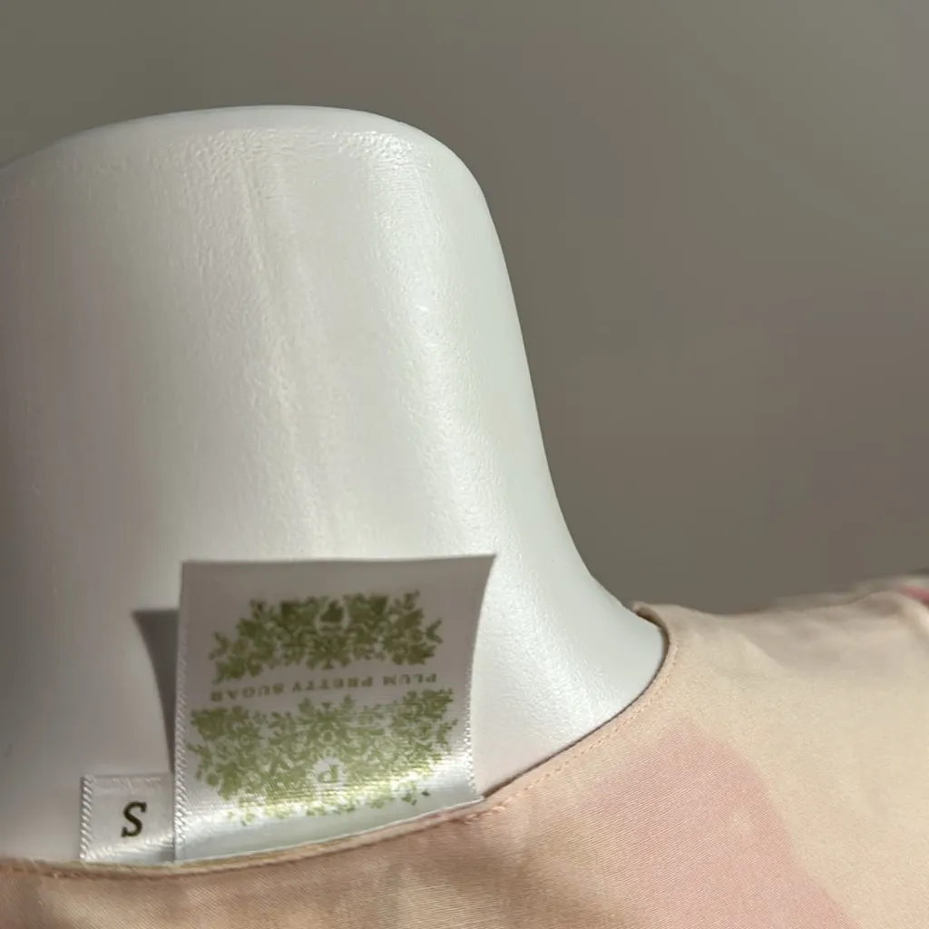 Plum Pretty Sugar floral‎ robe size small Pink - Image 9