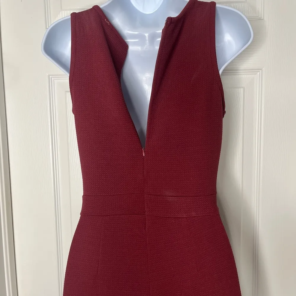 Burgundy Jumpsuit - Image 6