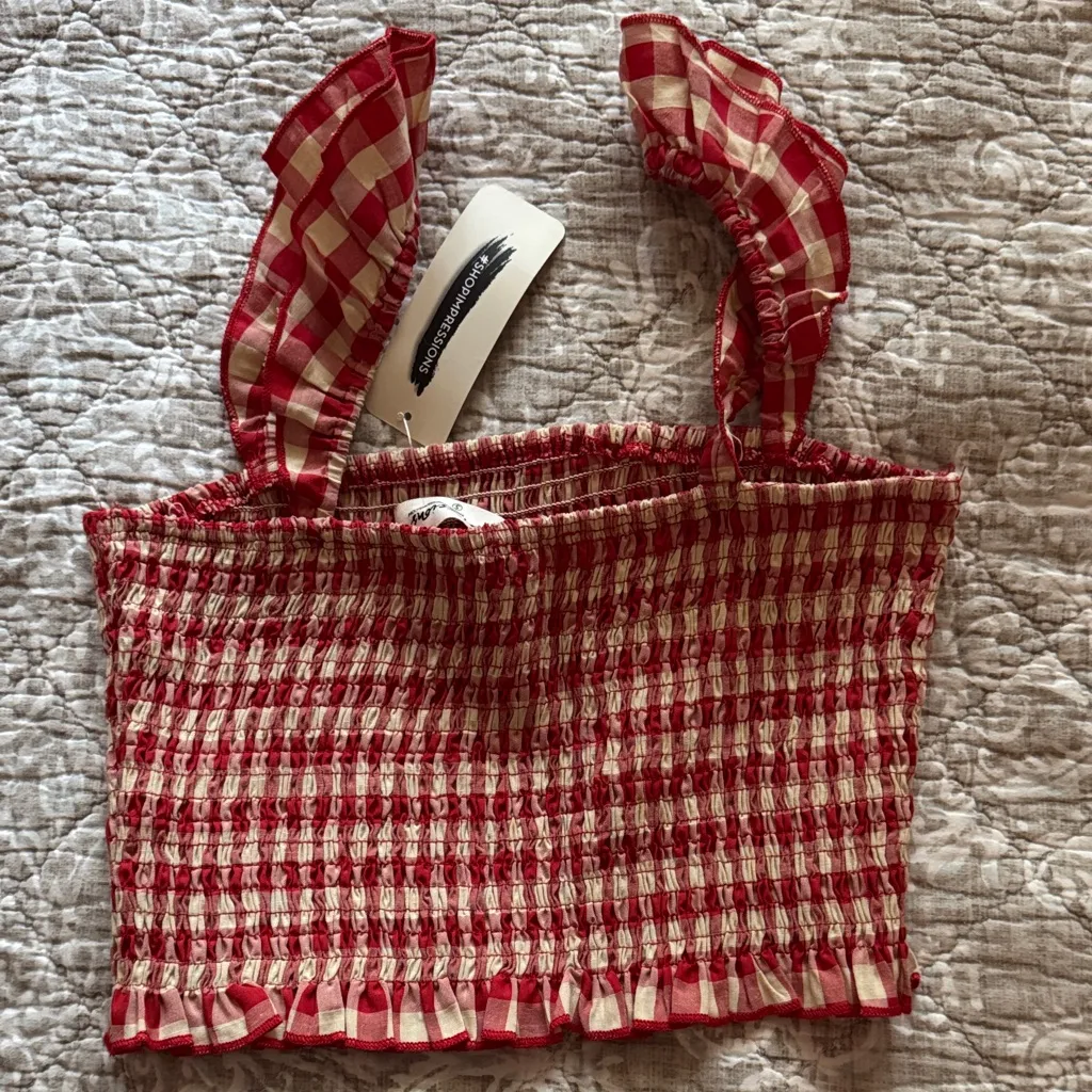 Impressions Gingham Set NWT - Image 7