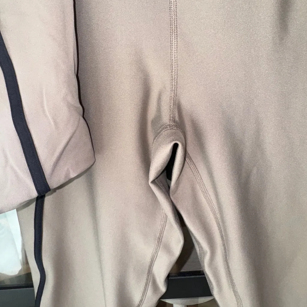 YPB workout set contrast leggings sports bra sculptLUX high rise tank top 7/8 - Image 12