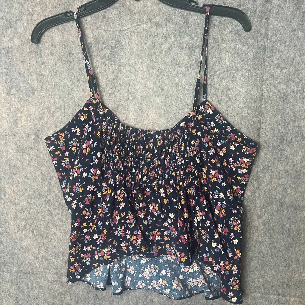 Nine Britton woman's‎ size Large NWT spaghetti strap peplum style blouse - Image 5