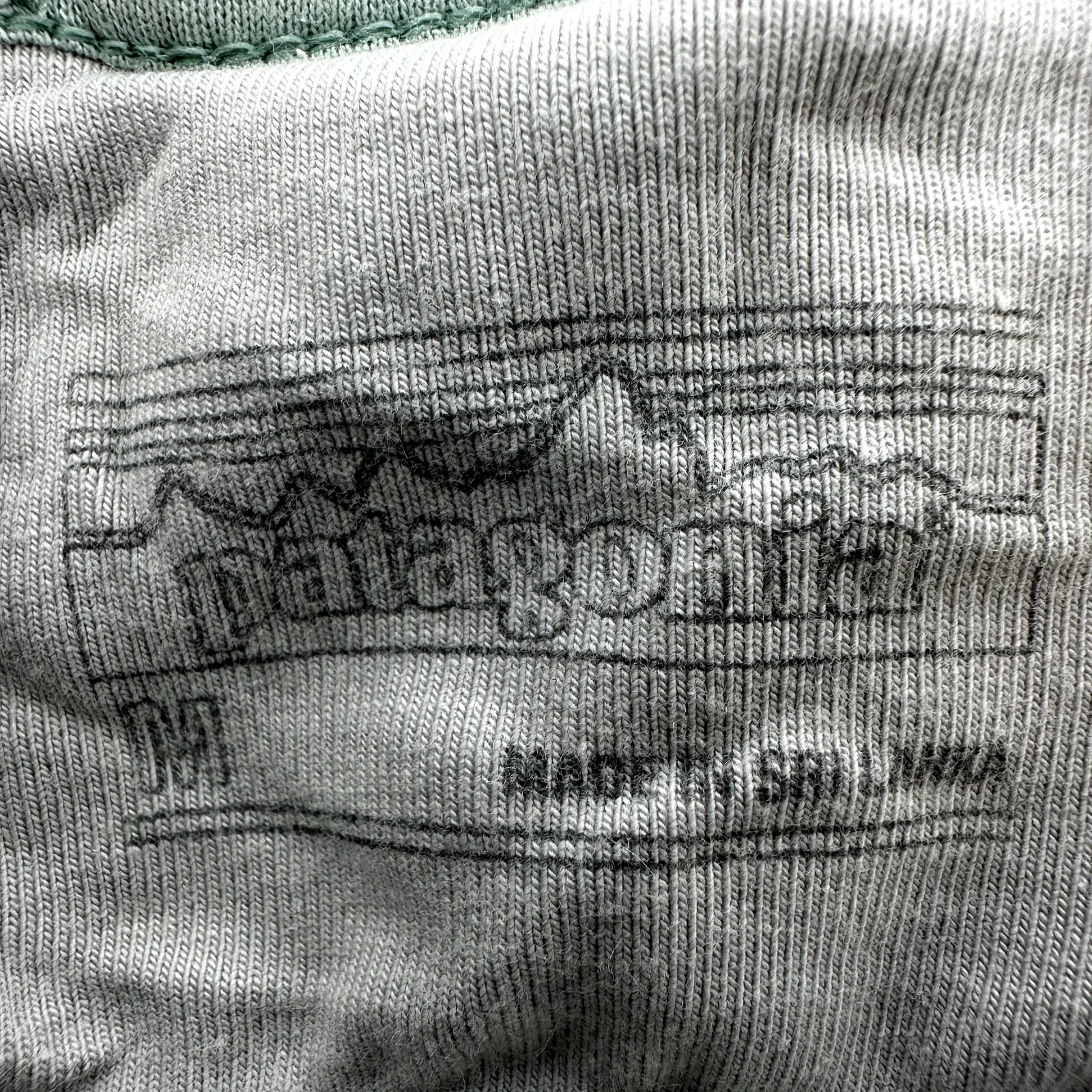 Patagonia Alpine Valley Halter Tank Top Geometric High Neck Gypsum Green Medium - Image 3