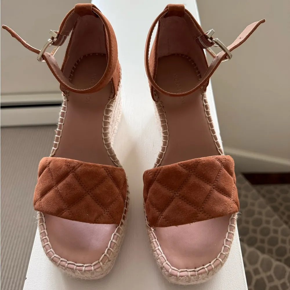 Nordstrom Brand new never worn  espadrille wedges - Image 2
