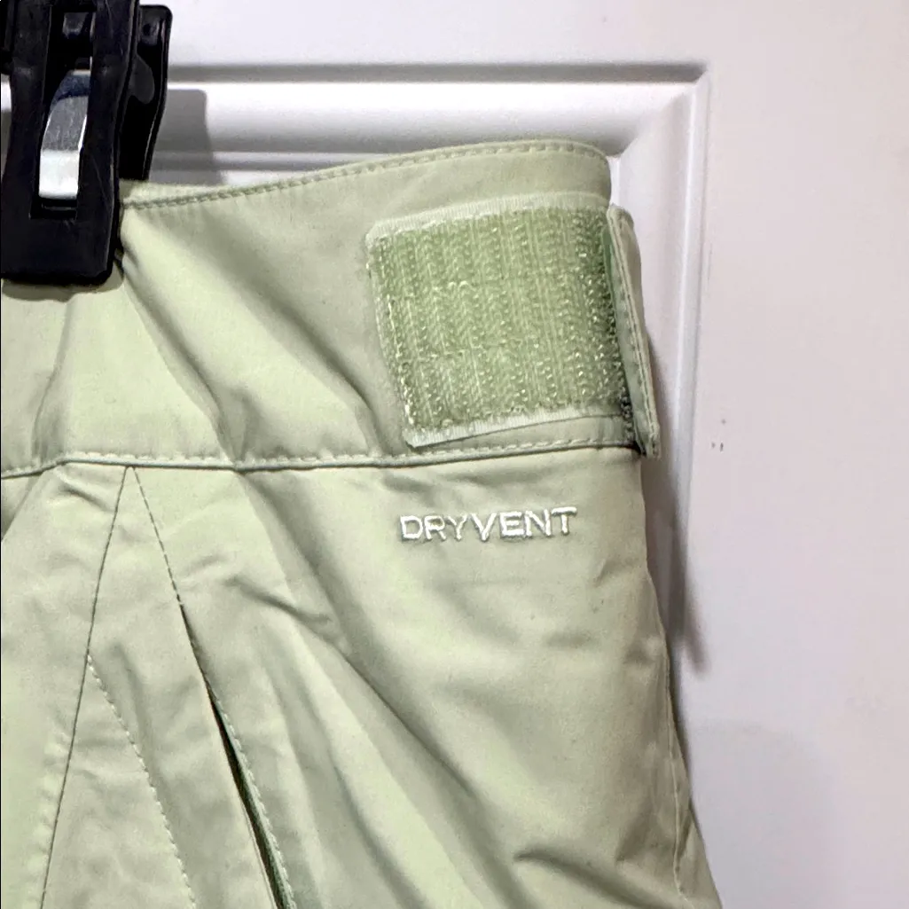 THE NORTH FACE Mint Green Snow Pants - Image 8