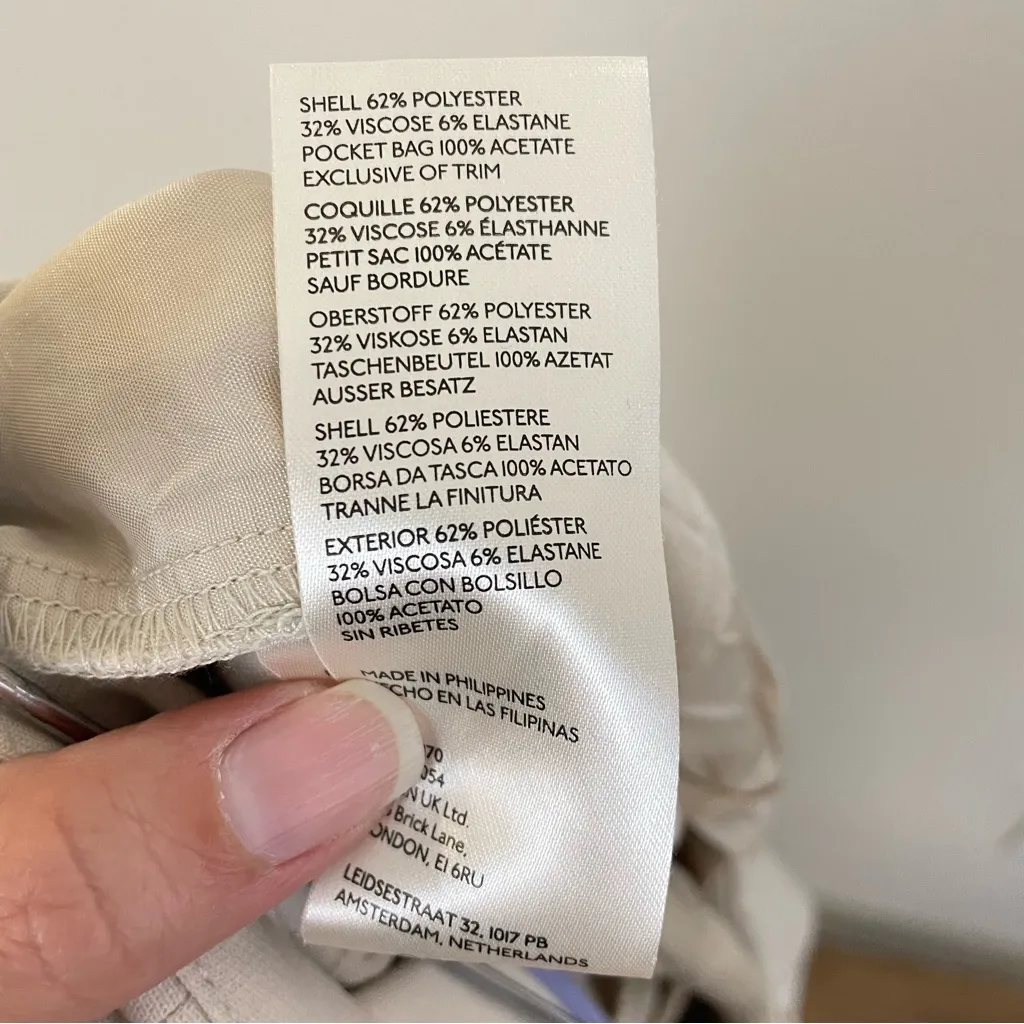 Maeve Tie-Waist Culottes Cropped Wide Leg Pants Size 14 by Anthropologie - Image 6