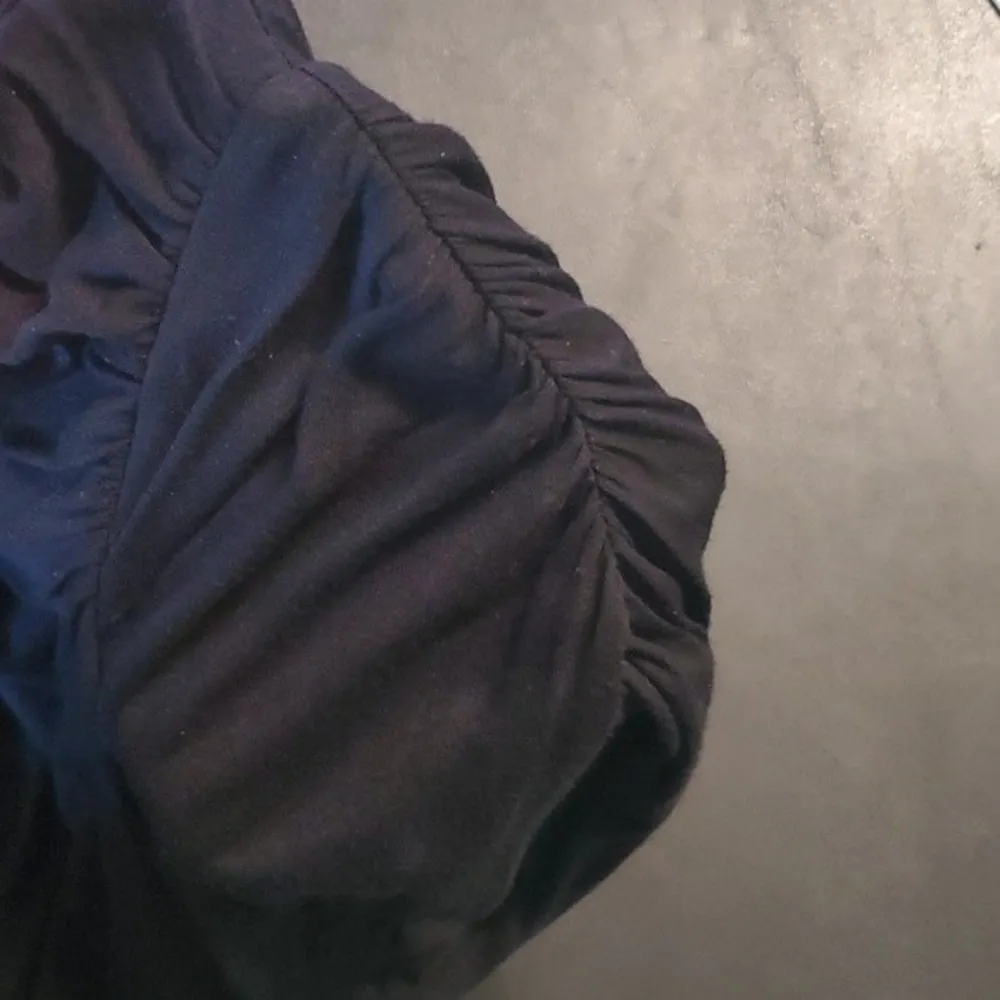 DVF Diane Von Furstenberg black ruched drape EROSA silk sz 10 - Image 11