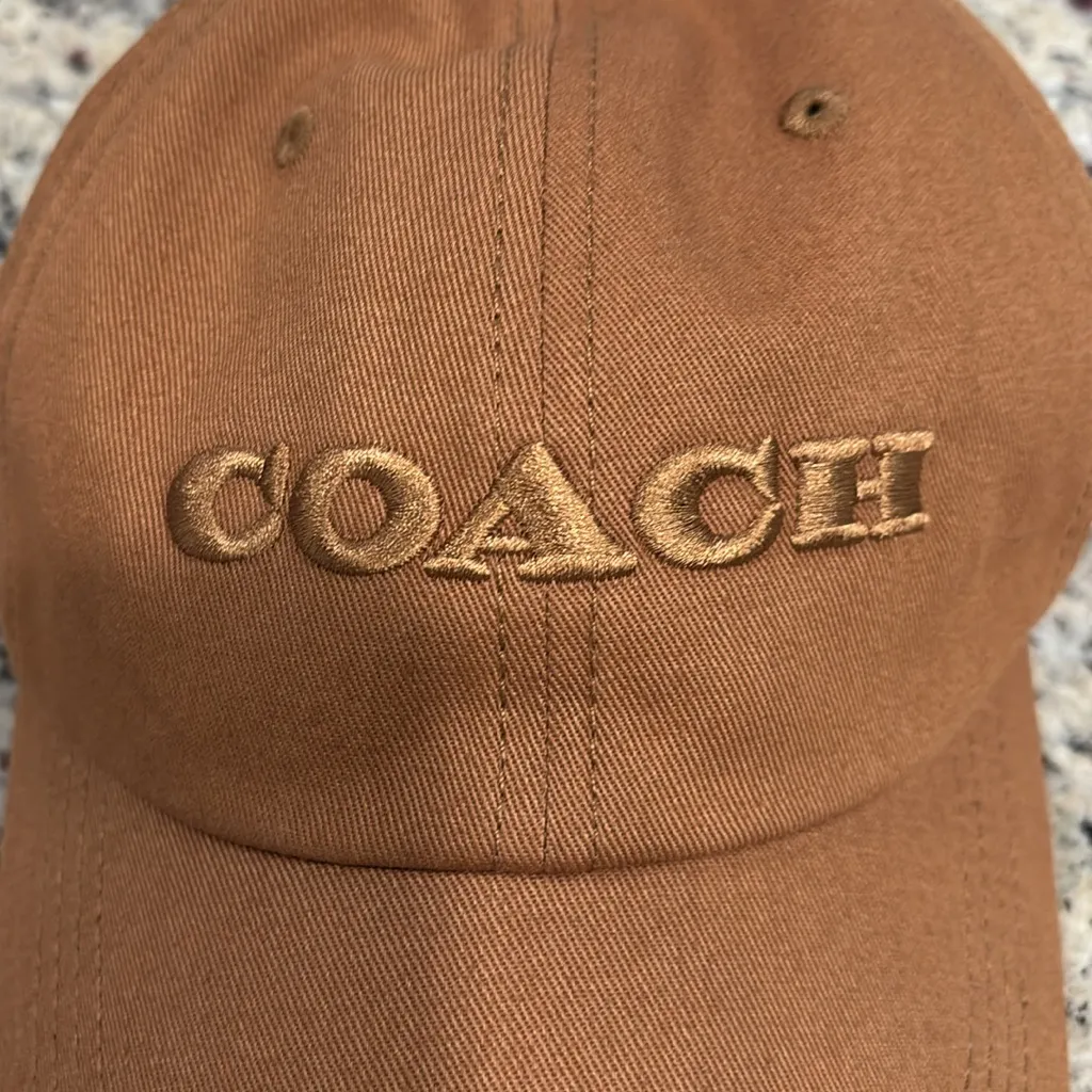 Coach brown adjustable Baseball Cap - Image 3