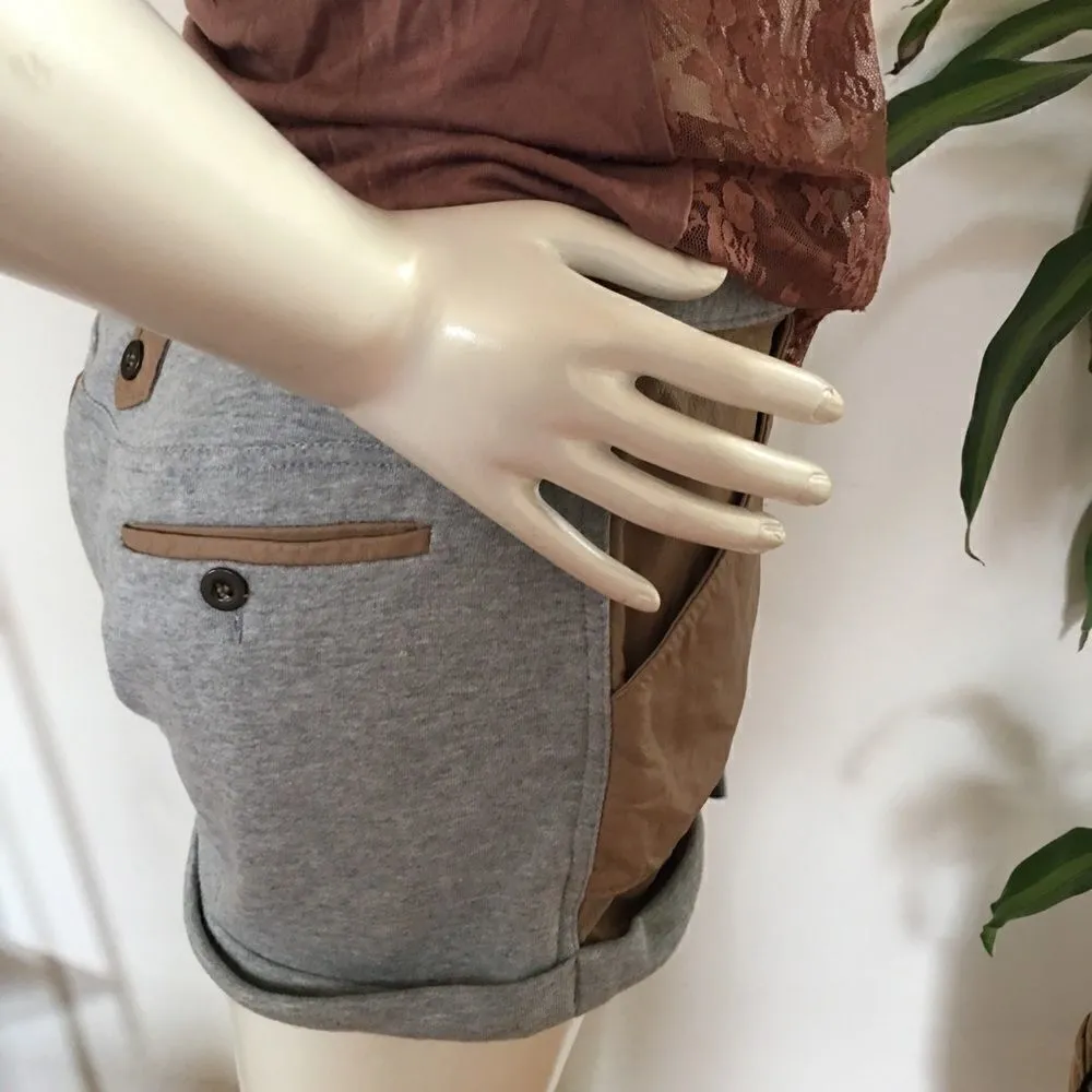 ASOS Leather/2 toned pocket shorts - Image 4