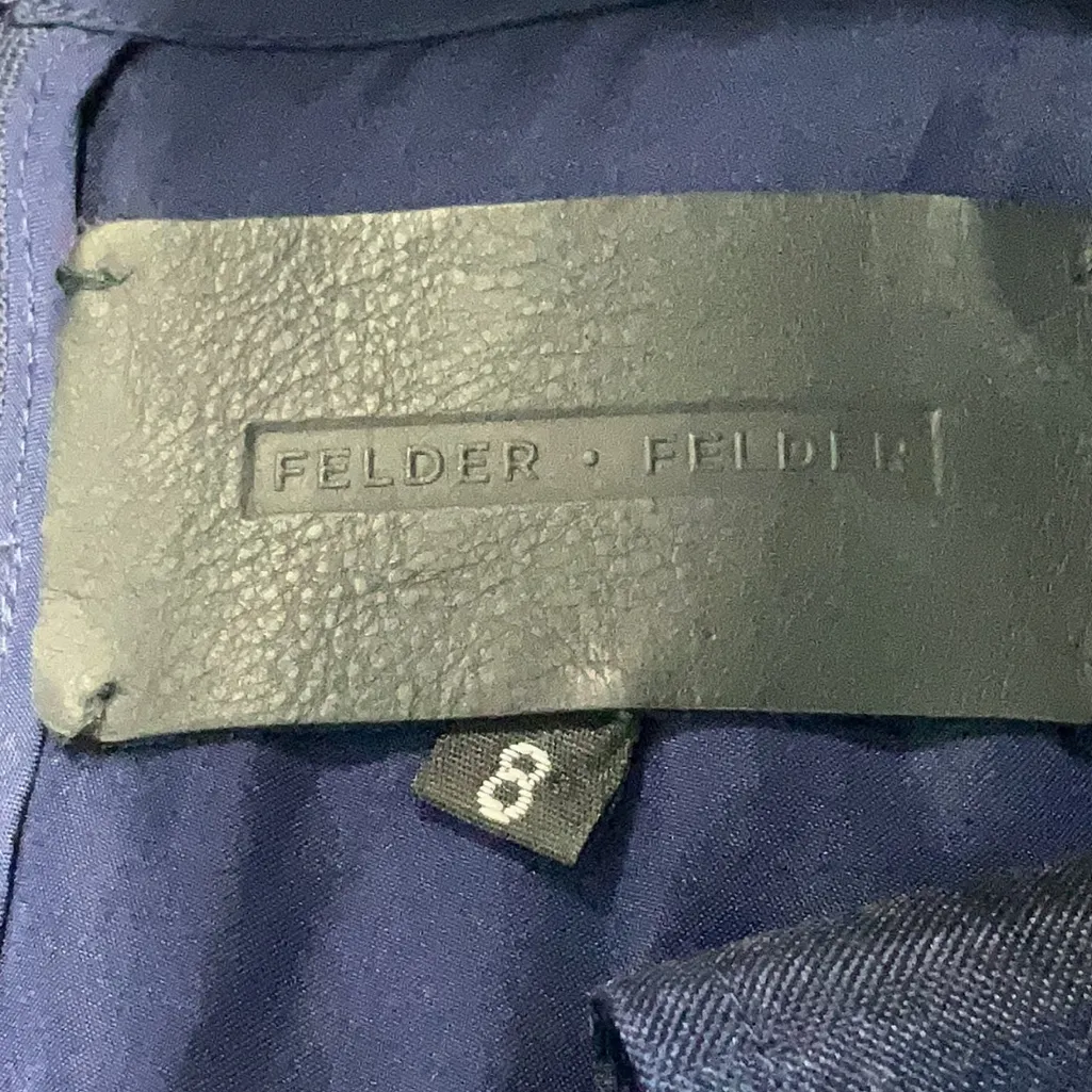 Felder Felder Couture Luxurious 100% Silk Tulle Runway Mini Dress Size 8 UK 4 US Blue - Image 5