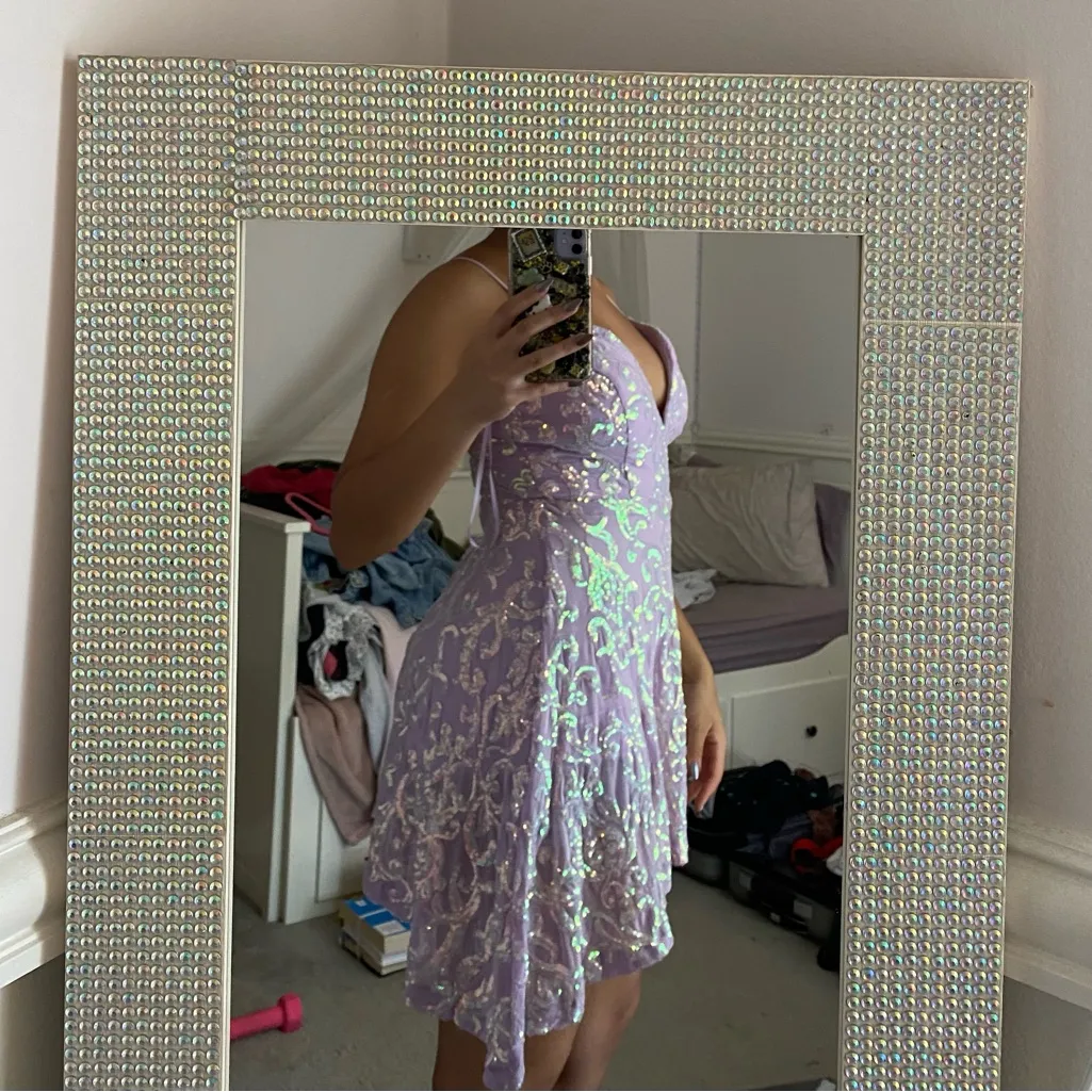 Windsor Pastel Sequin Dress - Image 8