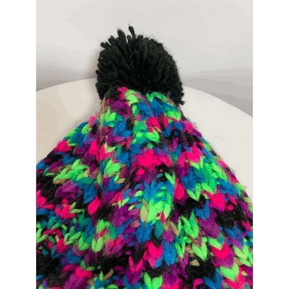 Knit Hat Pink - Image 2