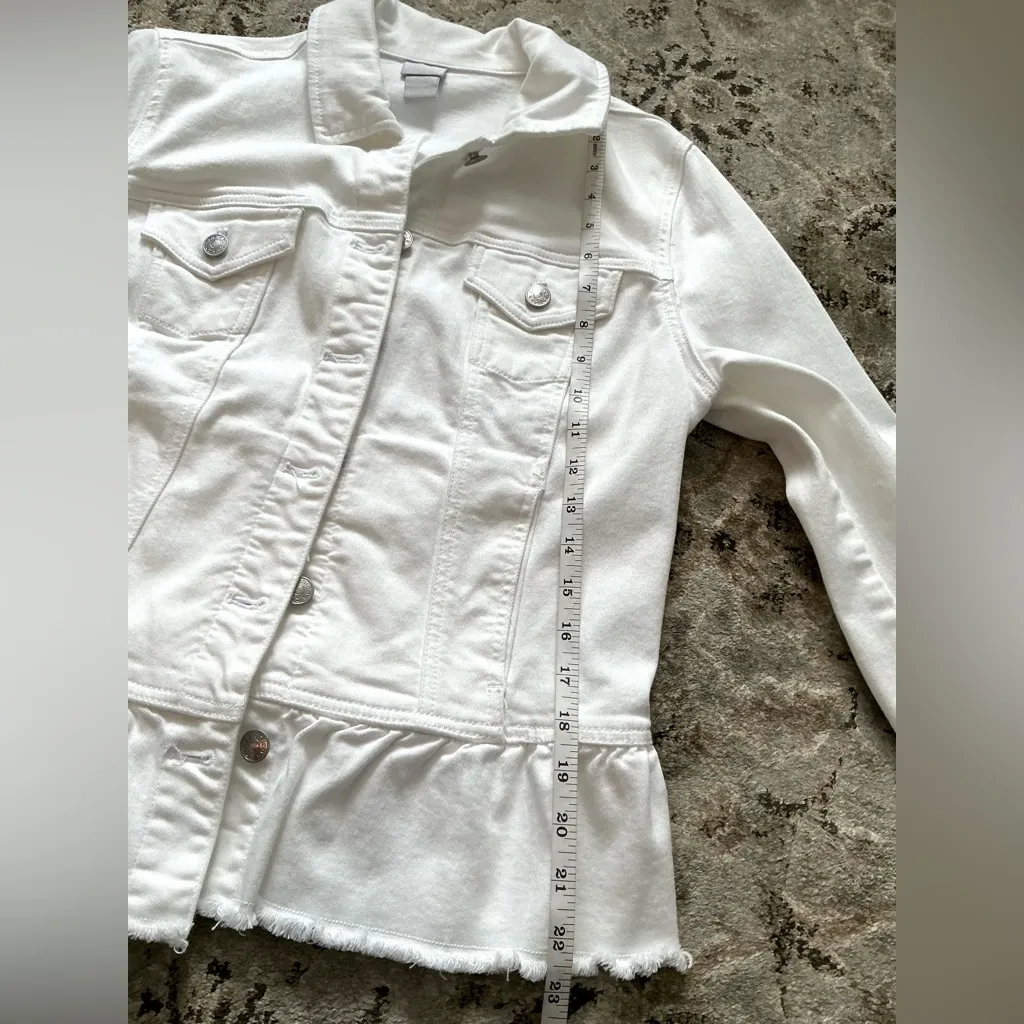 CHICO’S denim jacket🌹DRESSY🌹 - Image 12