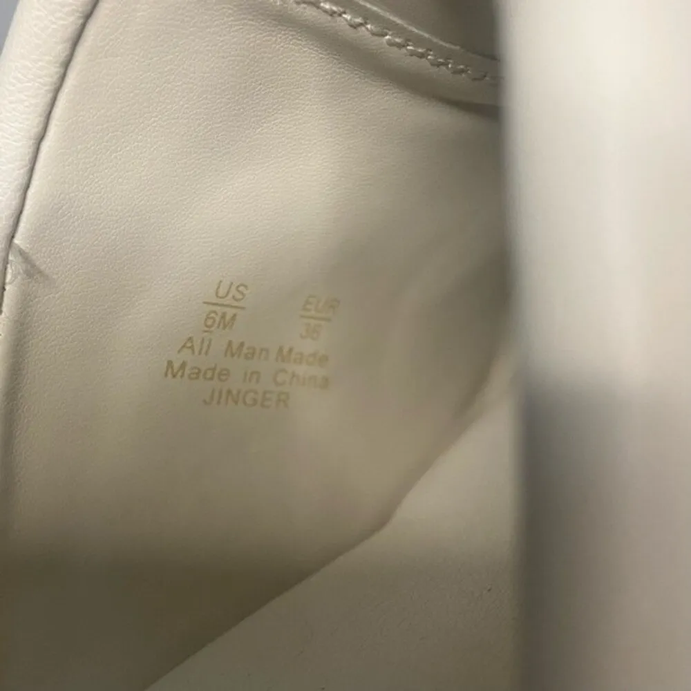 Anthropologie Circus Sam Edelman Jinger Platform Clogs Ivory Size 6 - Image 10