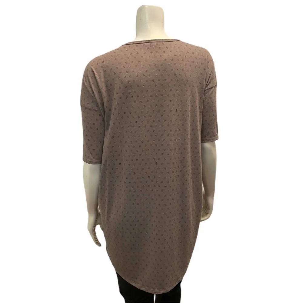 LULAROE small Brown Top Blouse - Image 3