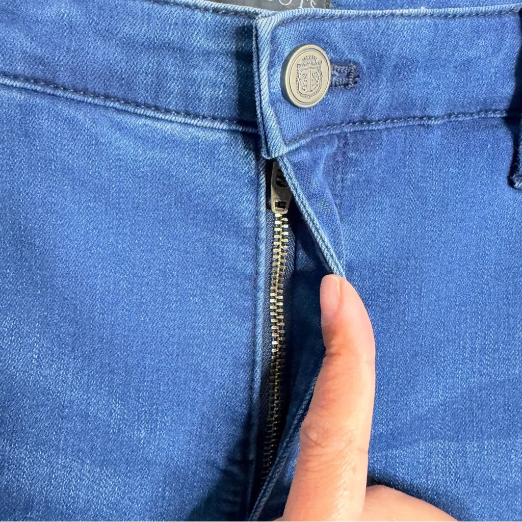 Talbots Jegging Crop Jean Blue Size 16 Stretch Casual Skinny Fit Comfort - Image 7