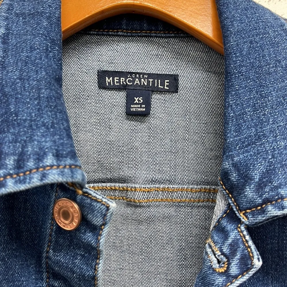 J. Crew Mercantile Jean Jacket XS - Image 3