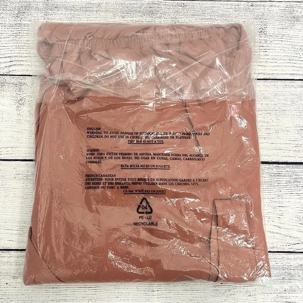 Show Me Your MuMu Kendall Maxi Dress in Rustic Mauve Crisp Women’s Size XL - Image 8