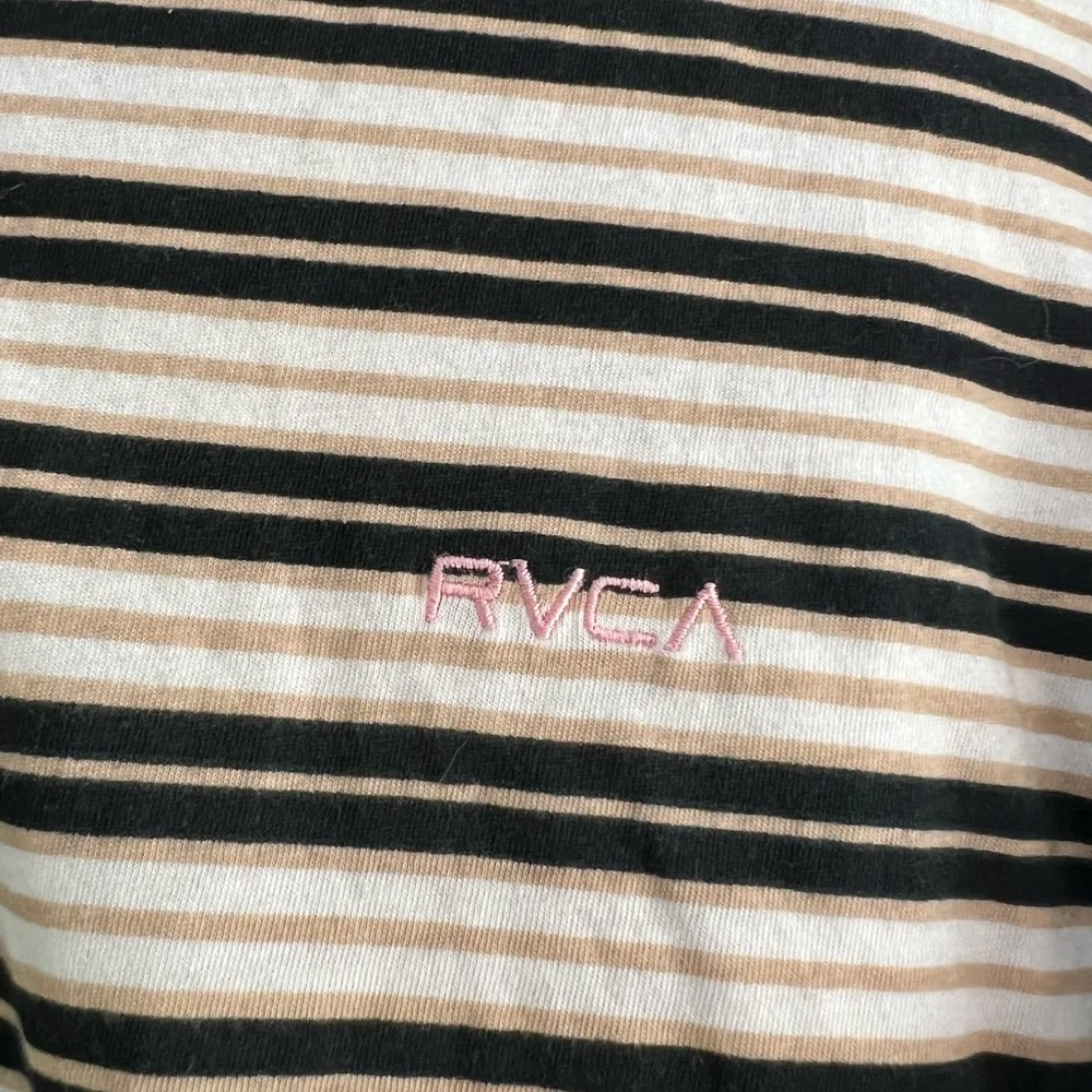 RVCA Women’s Striped Cropped Long Sleeve - Image 3