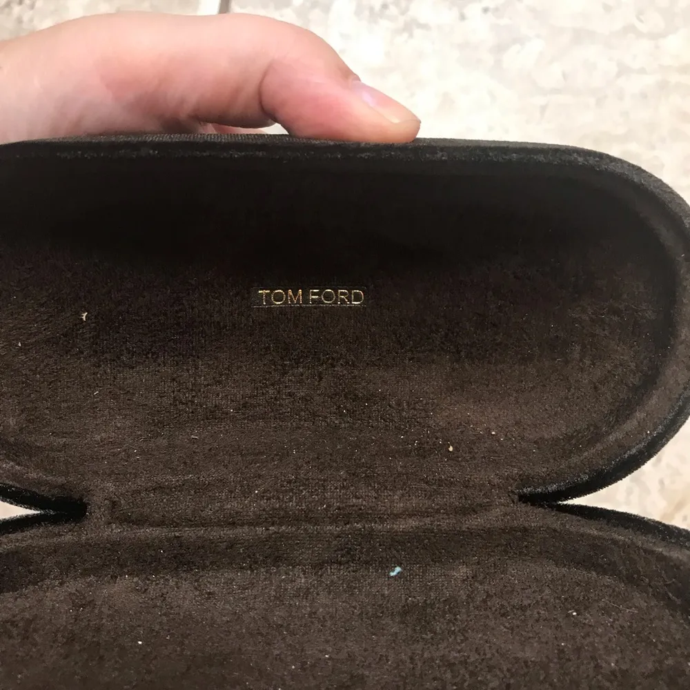 Authentic TOM FORD Glasses Case or Sunglasses Case Hard case Velvet - Image 4