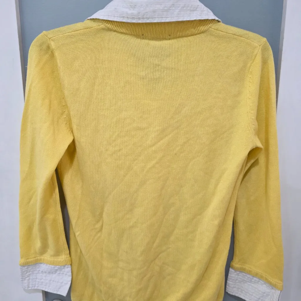 New York & Company Yellow Sweater – Women’s XS V - Image 7
