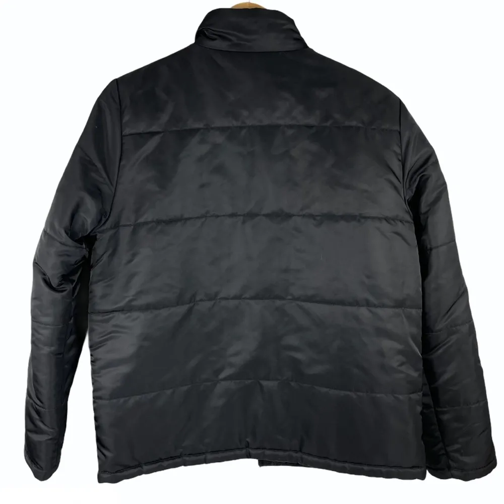 J.Crew Black Puffer Wool Lined Winter Coat - Image 2