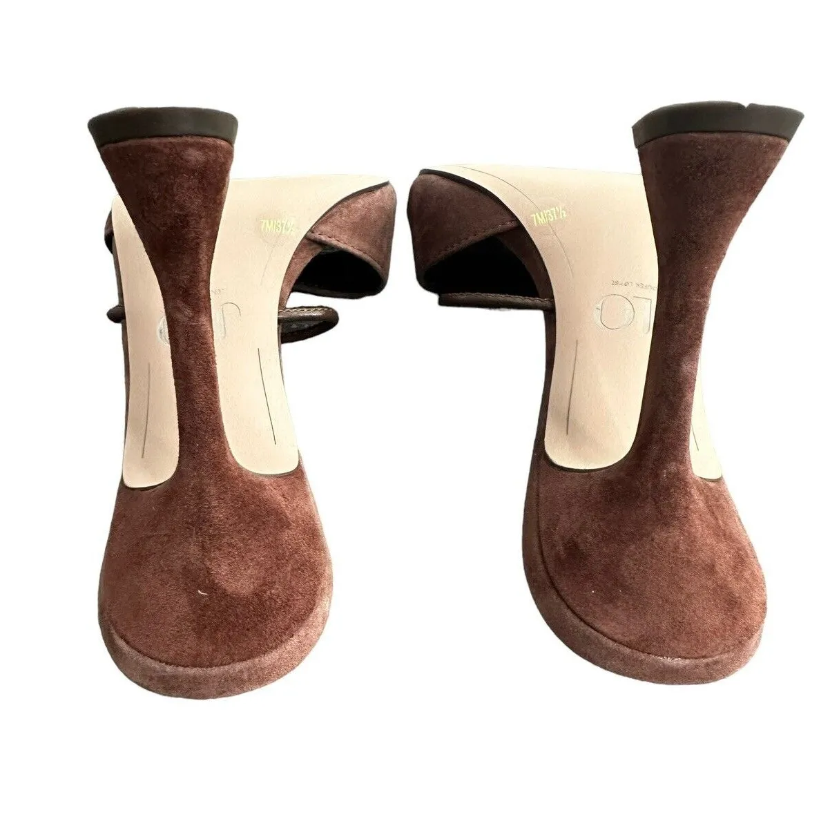 REVOLVE Metro Mule in Dark Chocolate JLO Jennifer Lopez Size 7M - Image 6