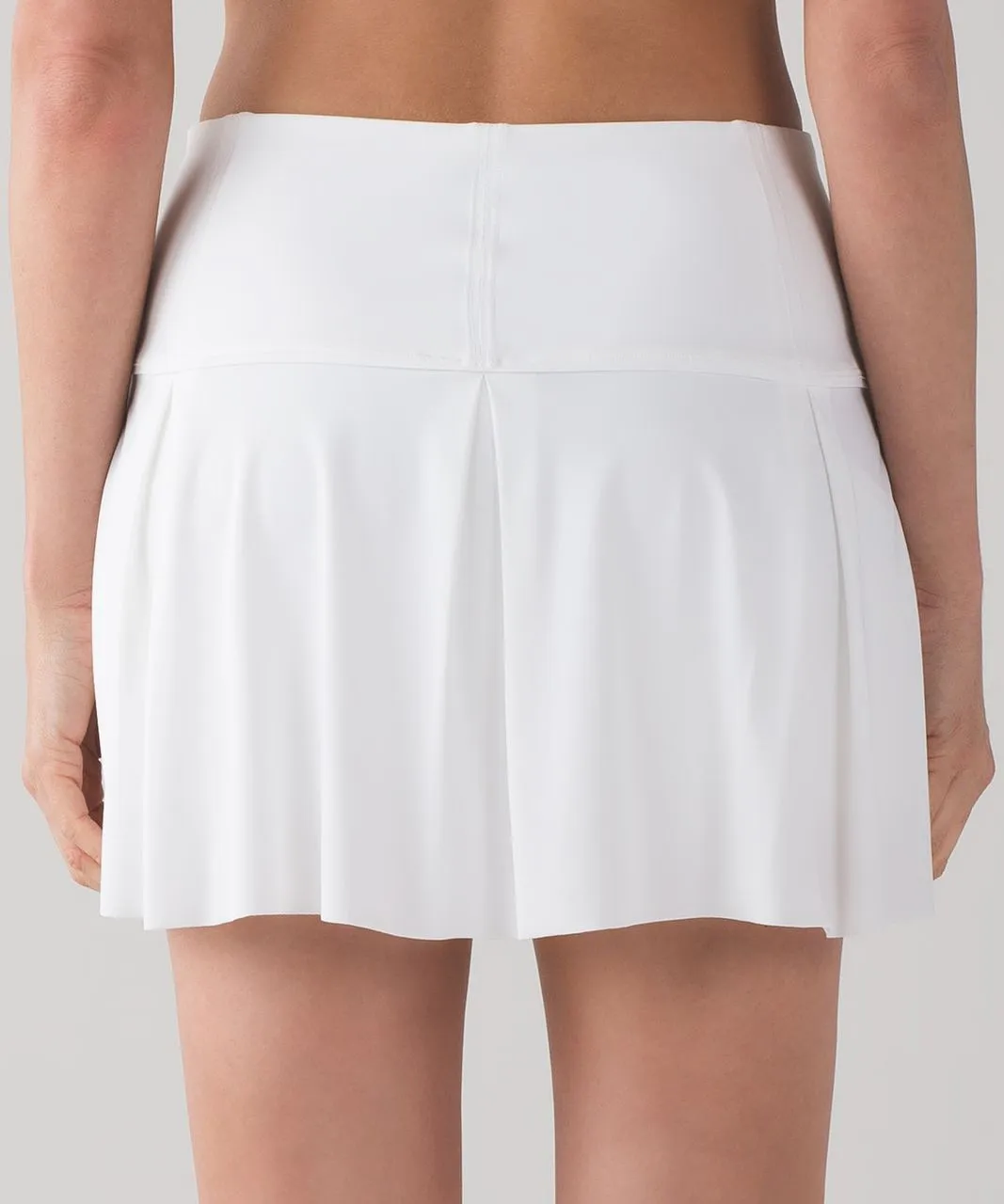 Lululemon   White Play The Pleats Golf / Tennis Skirt - Image 2