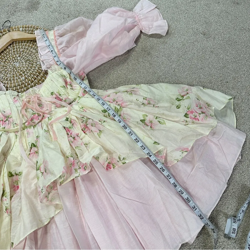 NWT Selkie The Summer Home Baby Soft Party Ever After Dress Fairy Milkmaid XS Pink - Image 16