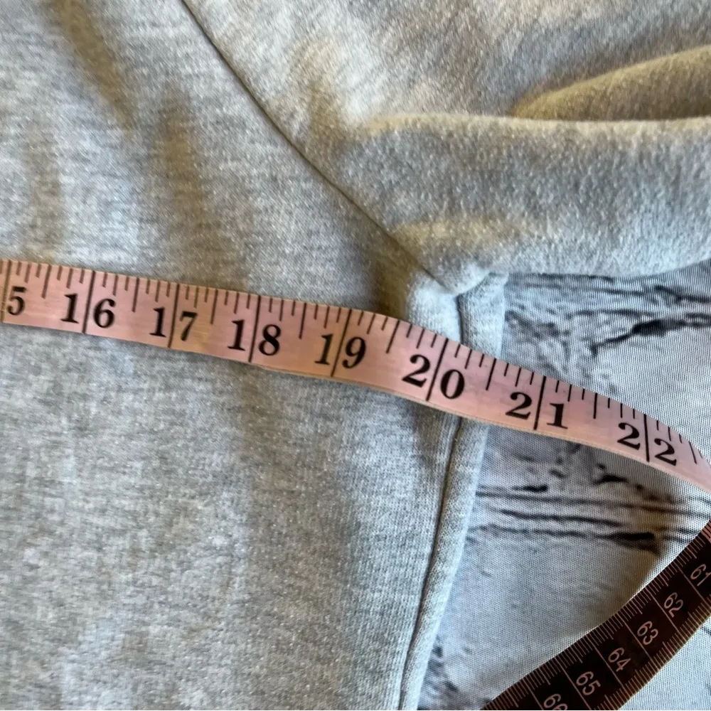 Superdry Full Zip Sweatshirt Medium Gray World Map Womens Unisex Globe Travel - Image 4