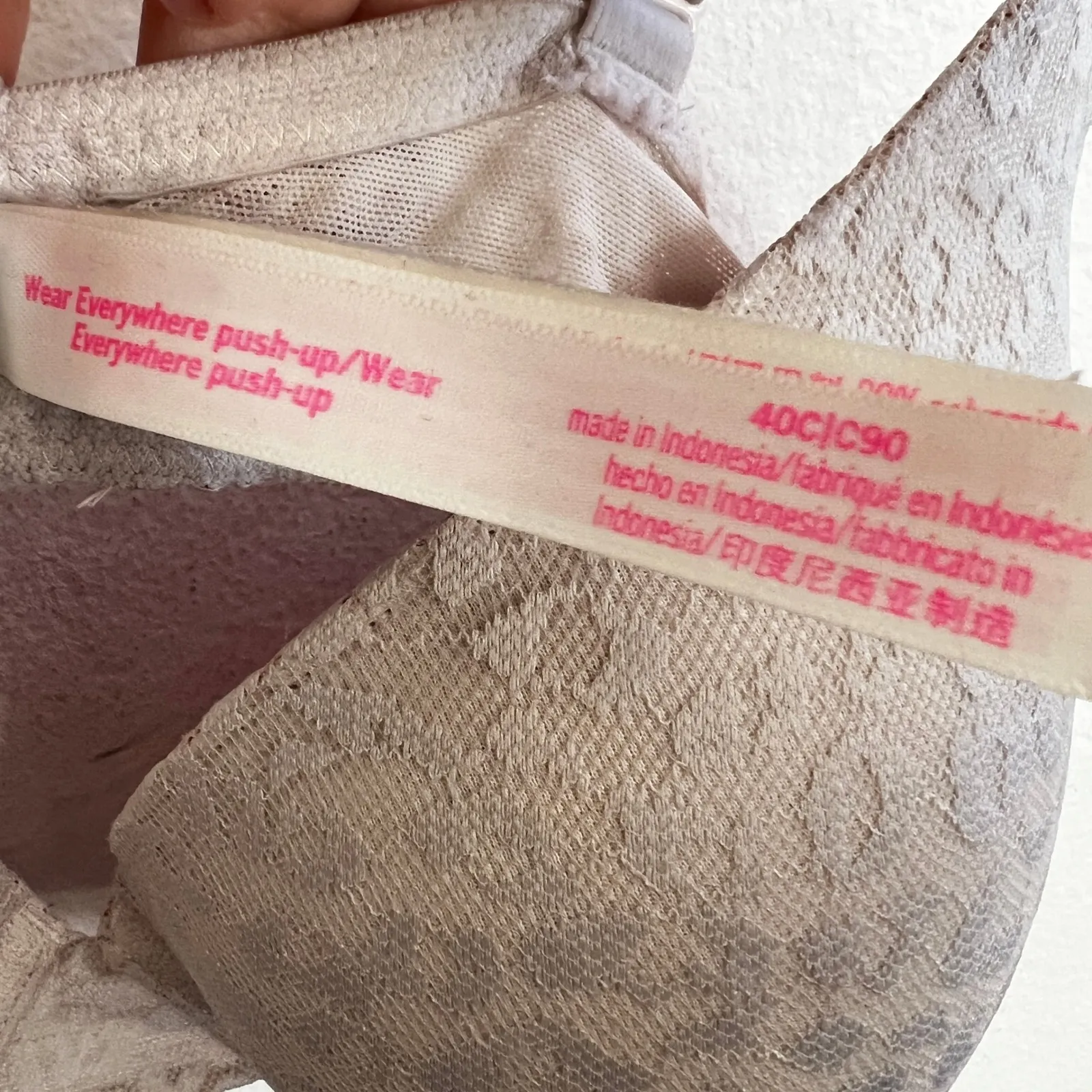 Victoria's Secret Push Up Bra 40C Women's Underwire Padded Lift Sexy Lingerie - Image 5