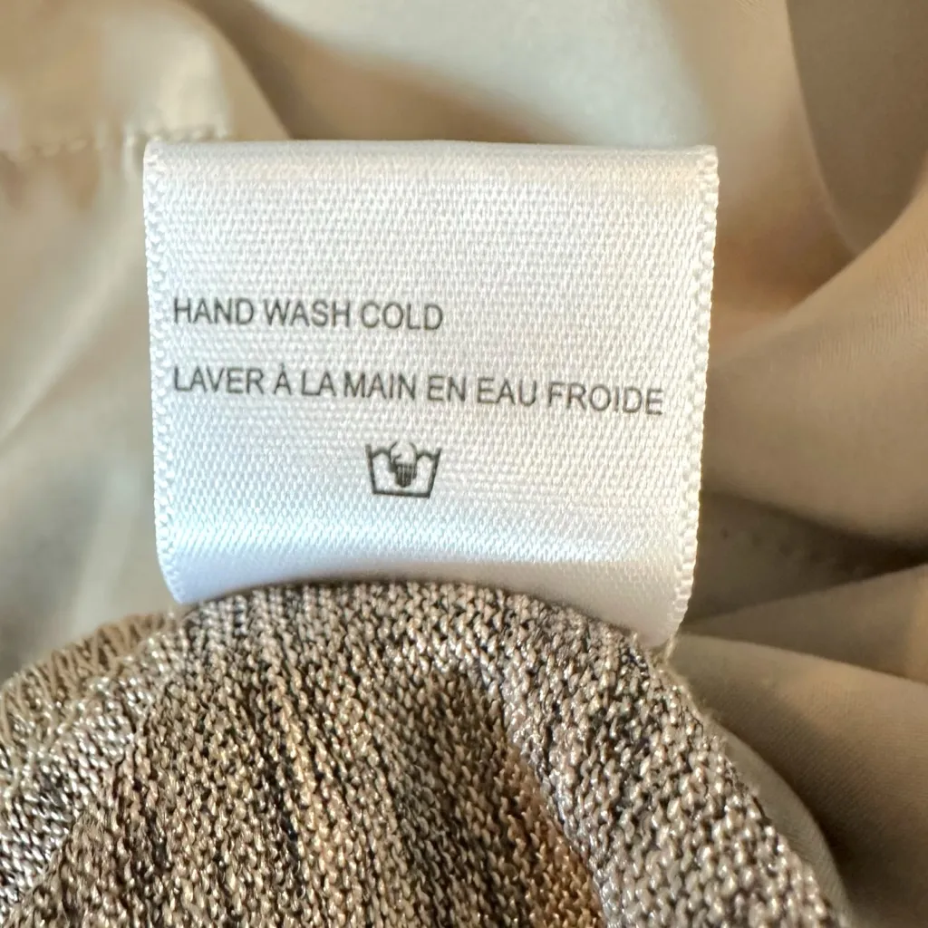 Brochu Walker Rita Pull On Pants in Halycon Gold Shimmer Size Small NWT Revolve - Image 9