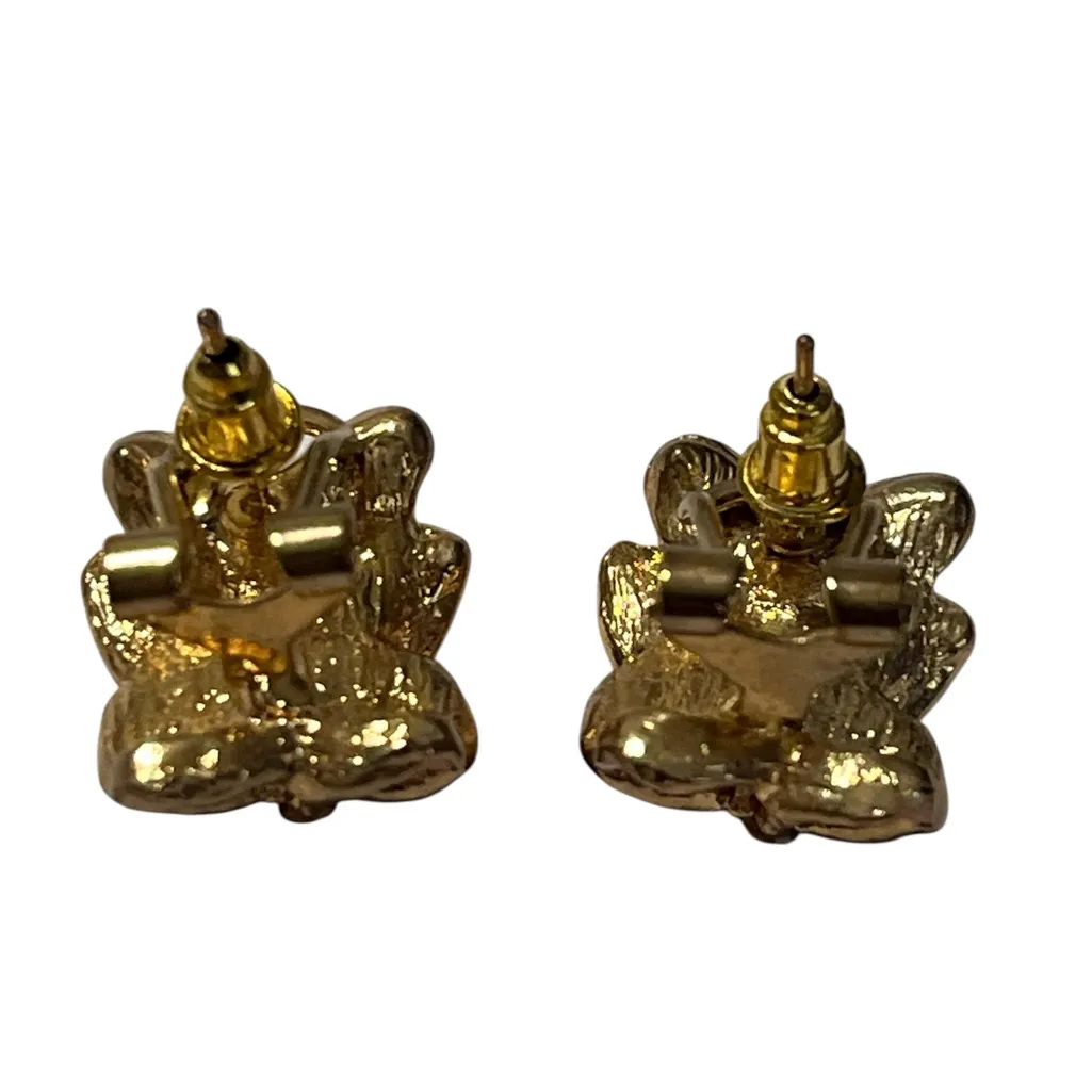 Navachi 18k Gold Plated Earrings Pink - Image 5